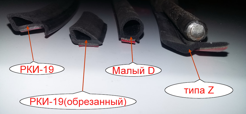 Уплотнительные резинки солярис