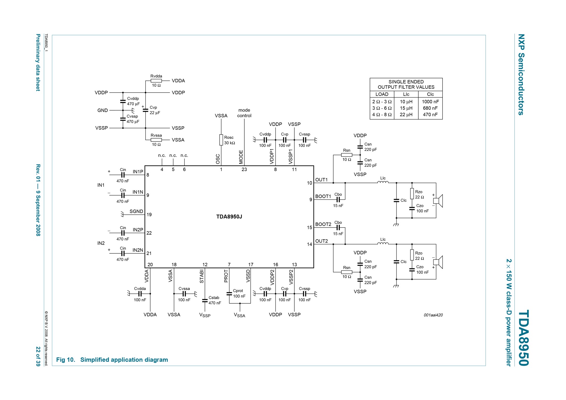 Микросхема tpa3110ld2 схема включения