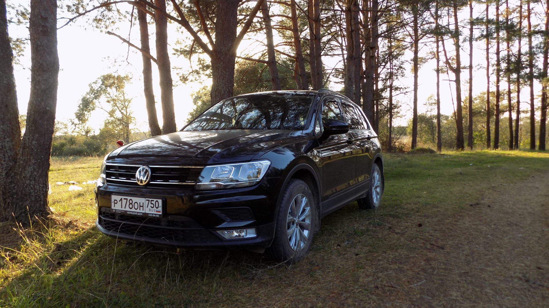 Volkswagen Tiguan в горах