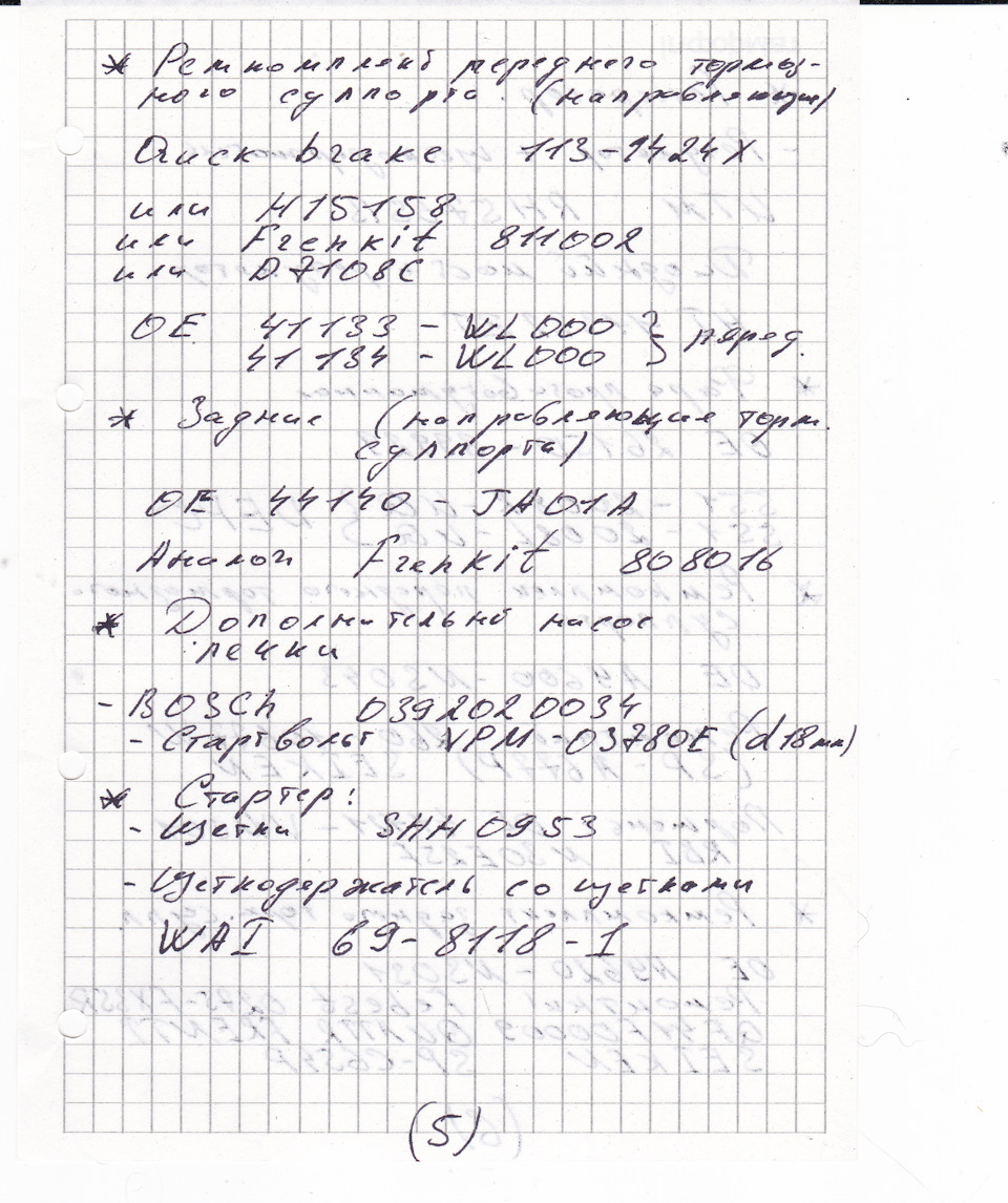 Фото в бортжурнале Nissan Presage (2G)