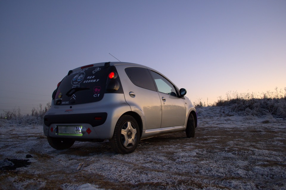 Фото в бортжурнале Citroen C1 (1G)