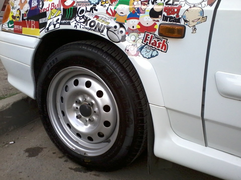 глицерин рулит! — Lada 2114, 1,6 л, 2013 года | шины | DRIVE2