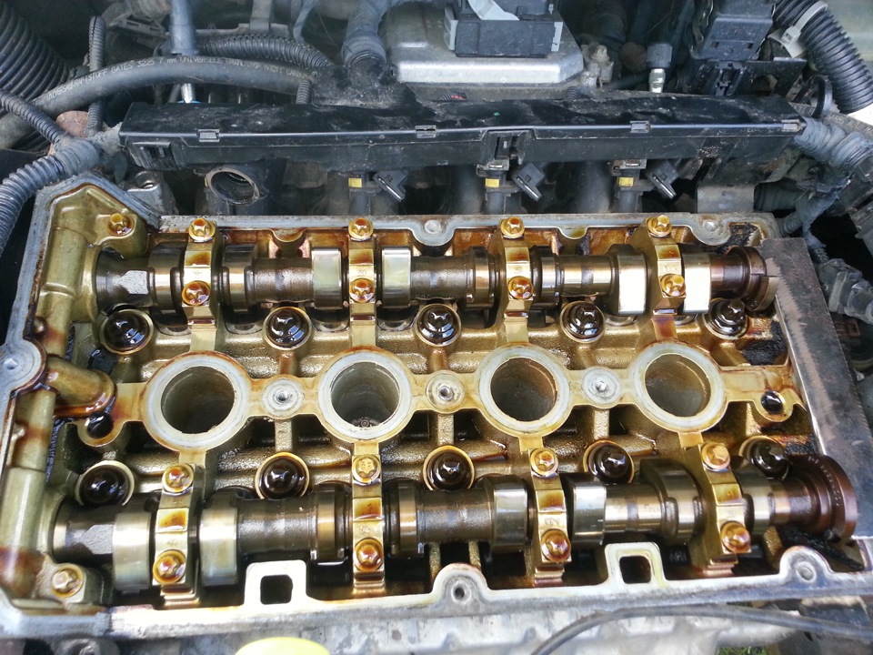 Состояние двигателя после применения СУПРОТЕК. — Opel Zafira B, 1,8 л .