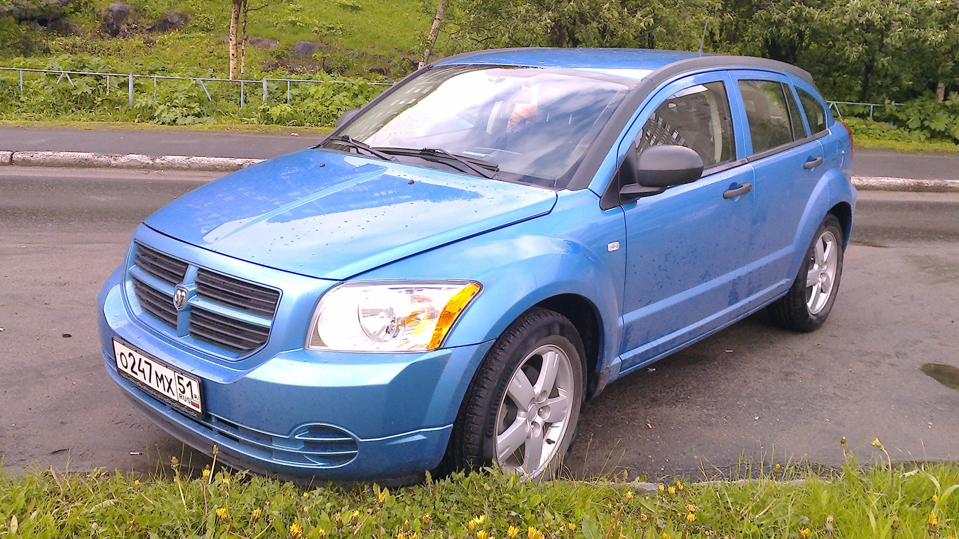 Dodge Caliber 1.8 бензиновый 2008 | Синий птиц на DRIVE2