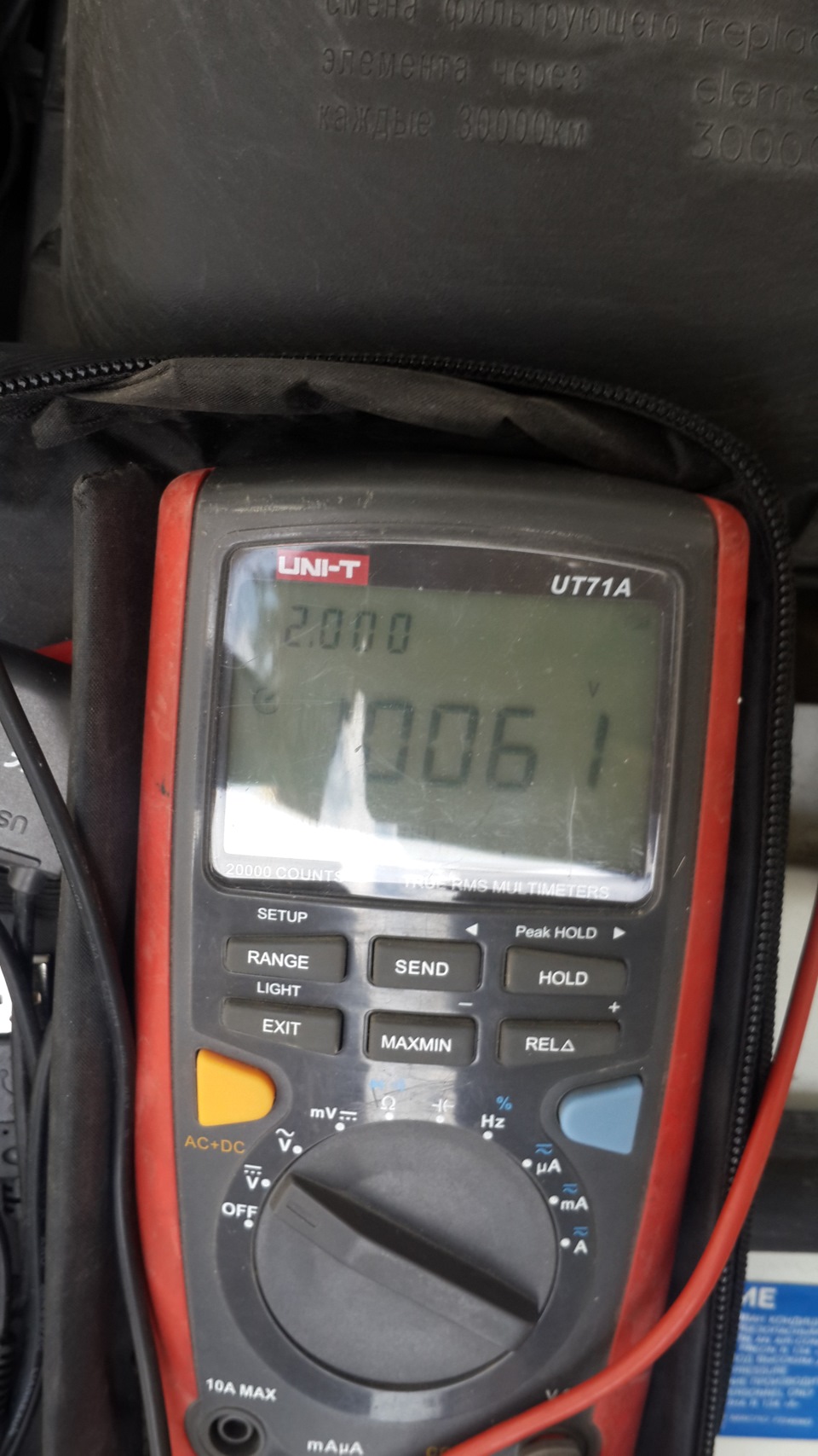 Как проверить ДМРВ на ВАЗ 2110 мультиметром.