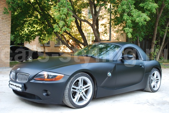 BMW z4 матовая черная