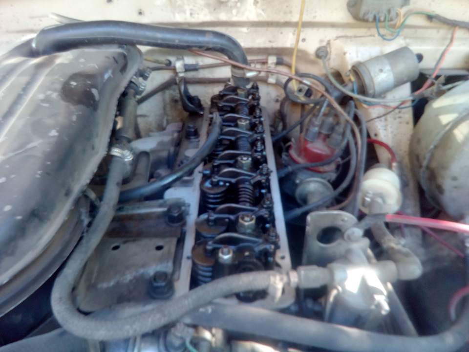 регулировка клапанов — ГАЗ 2410, 2,4 л, 1989 года | плановое ТО | DRIVE2