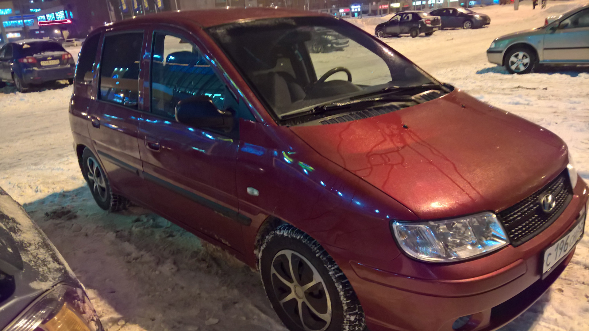 Hyundai Matrix 1.6 бензиновый 2006 | GLS на DRIVE2