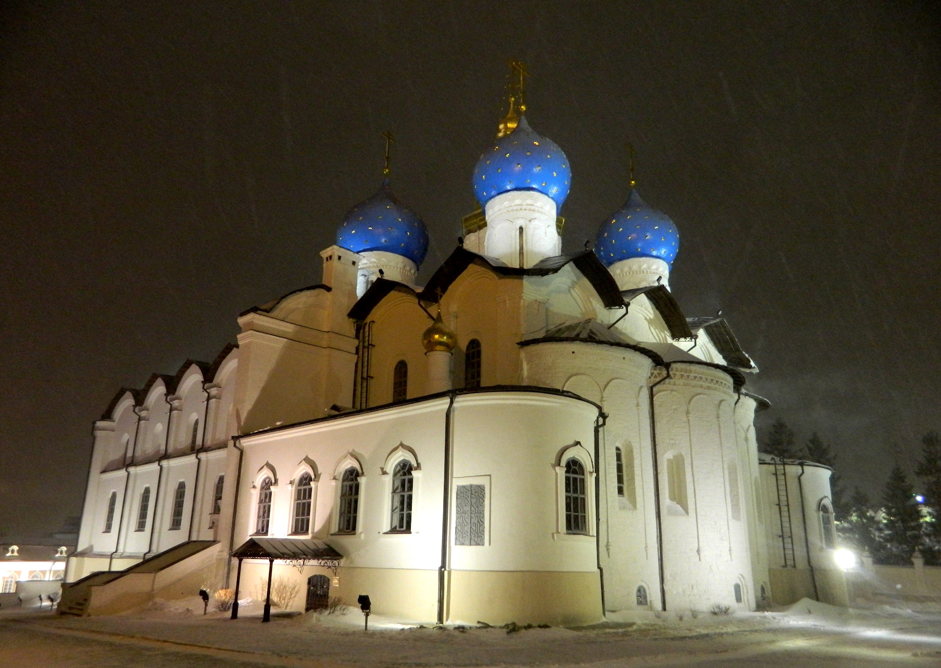 Благовещенский собор Казань Кремль поздней осенью