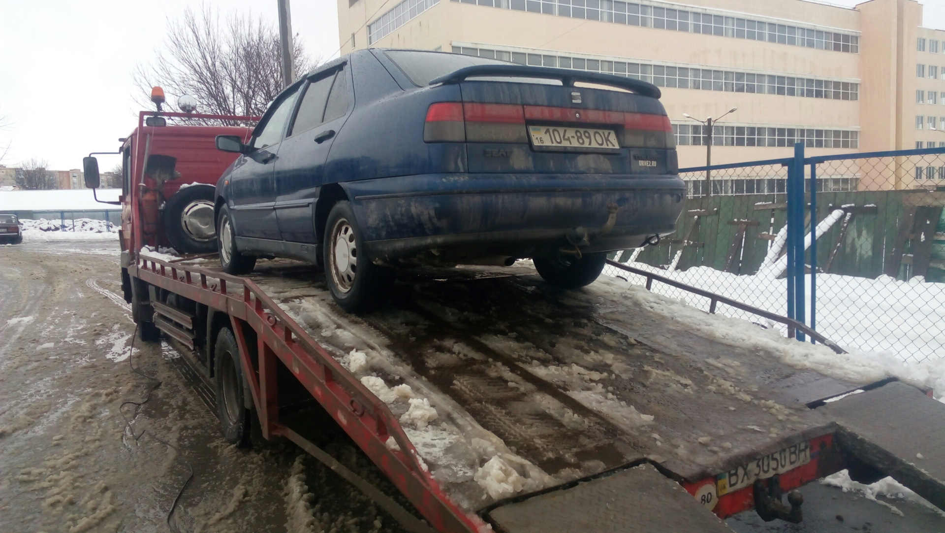 Погода подносит сюрпризы — SEAT Toledo (1G), 1,8 л, 1996 года | эвакуация |  DRIVE2