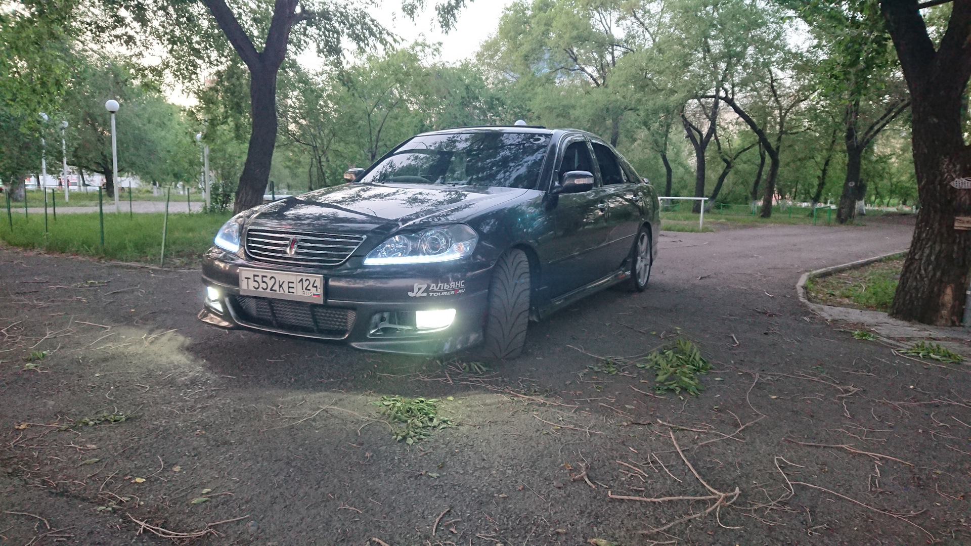 Toyota Mark II (110) 2.5 бензиновый 2002 | Сибирский Næχærra на DRIVE2