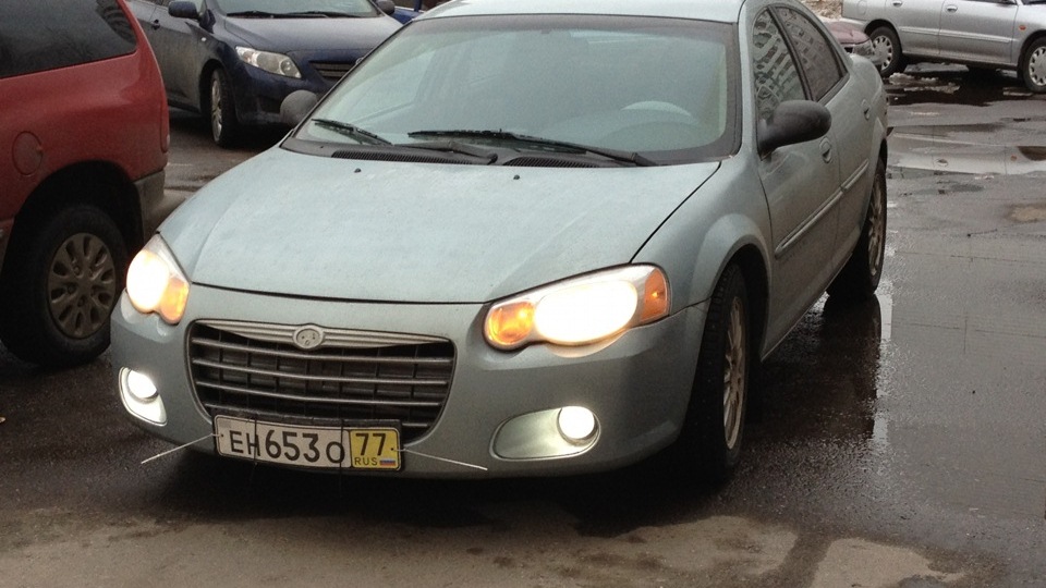 кондей — Chrysler Sebring (2G), 2,4 л, 2001 года | поломка | DRIVE2