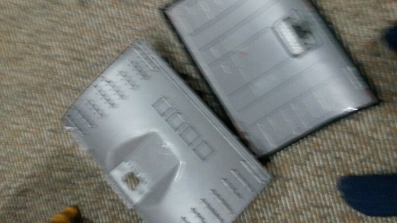 Обтяжка кожей бардочка и подрулевой панели — Lada Приора хэтчбек, 1,6 л ...