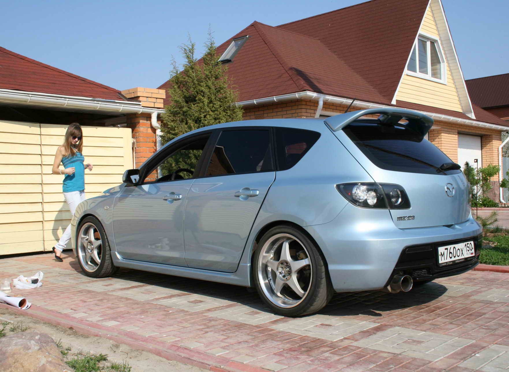 К 9 мая — Mazda 3 (1G) BK, 2 л, 2007 года | просто так | DRIVE2