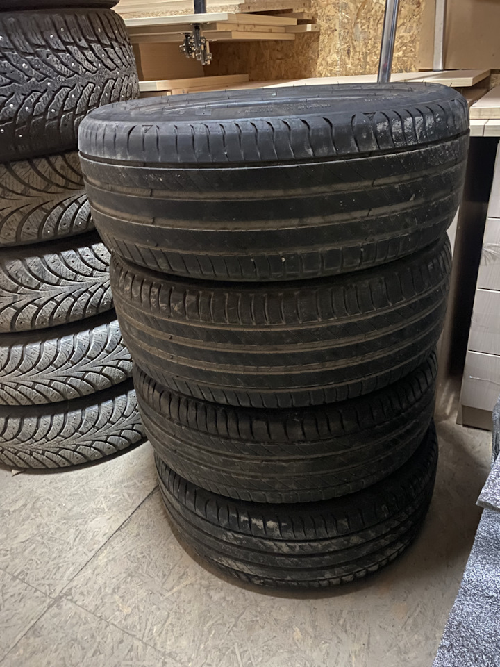 Шины летние Michelin 205/55 R16 на BMW 3 series (E90), BMW 3 series ...
