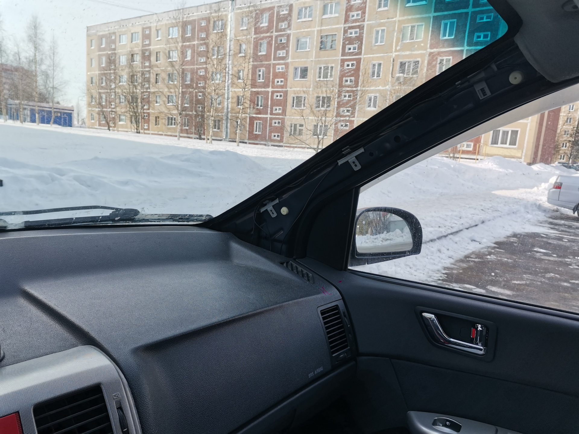 Обогрев зоны покоя дворников финал — Hyundai Getz, 1,6 л, 2007 года ...