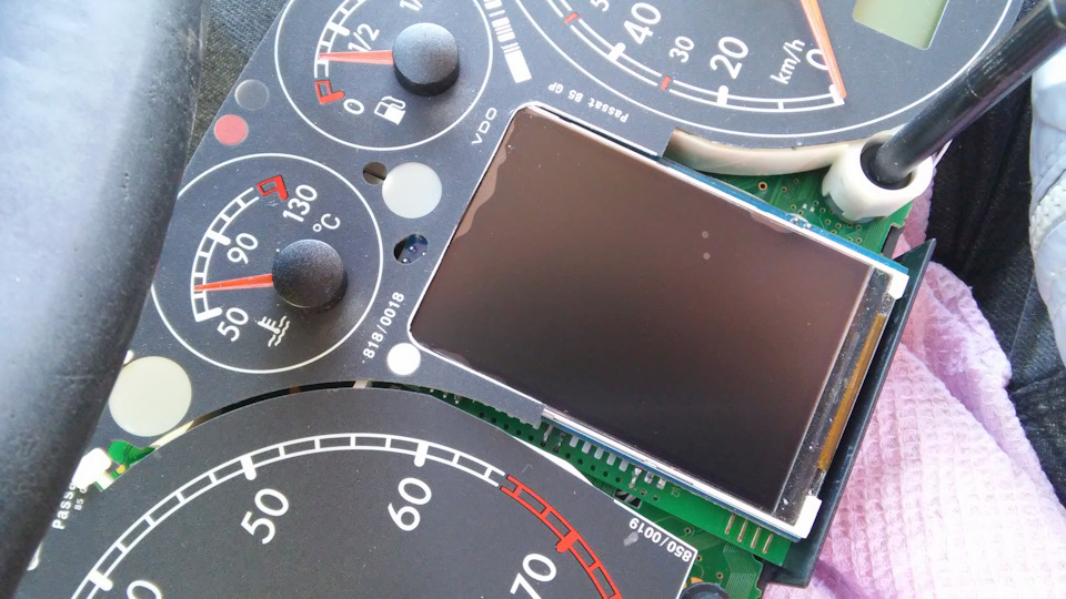 установка — Volkswagen Passat B5