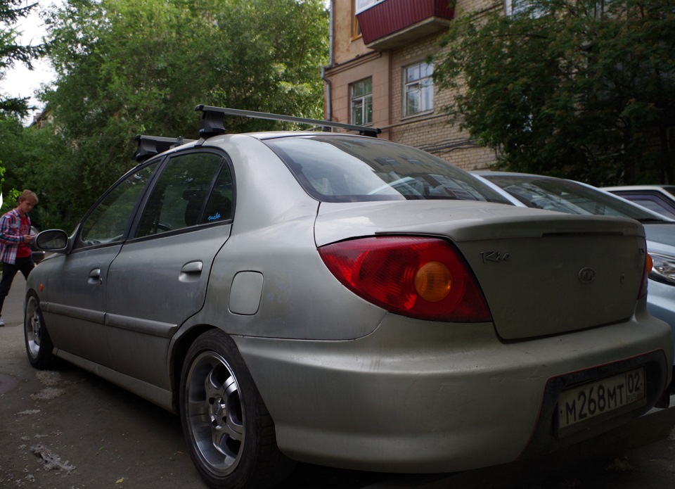 Летние колёса — KIA Rio (1G), 1,5 л, 2002 года | колёсные диски | DRIVE2