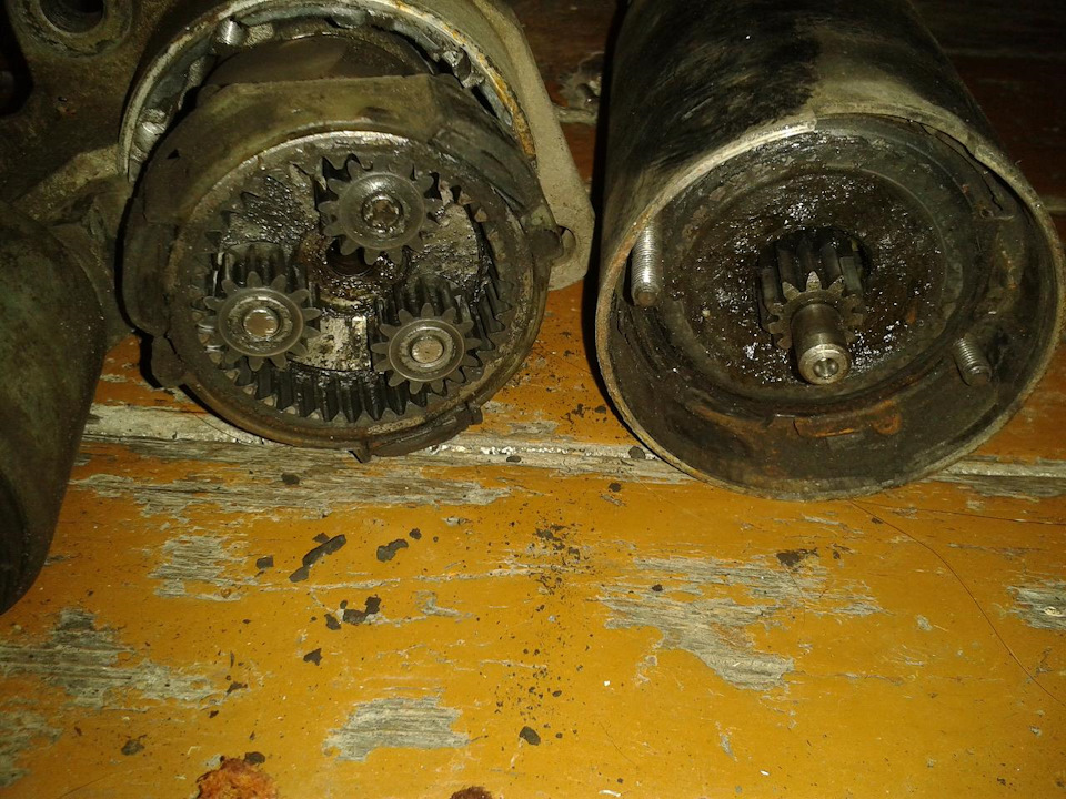 Замена обгонной муфты (бендикса) стартера — Lada 21102, 1,5 л, 1999 ...