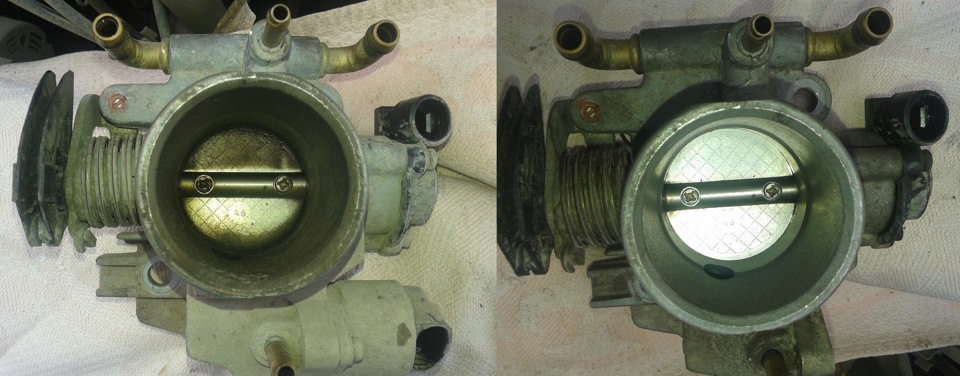 Промывка дросселя — Lada Приора хэтчбек, 1,6 л, 2011 года | своими ...