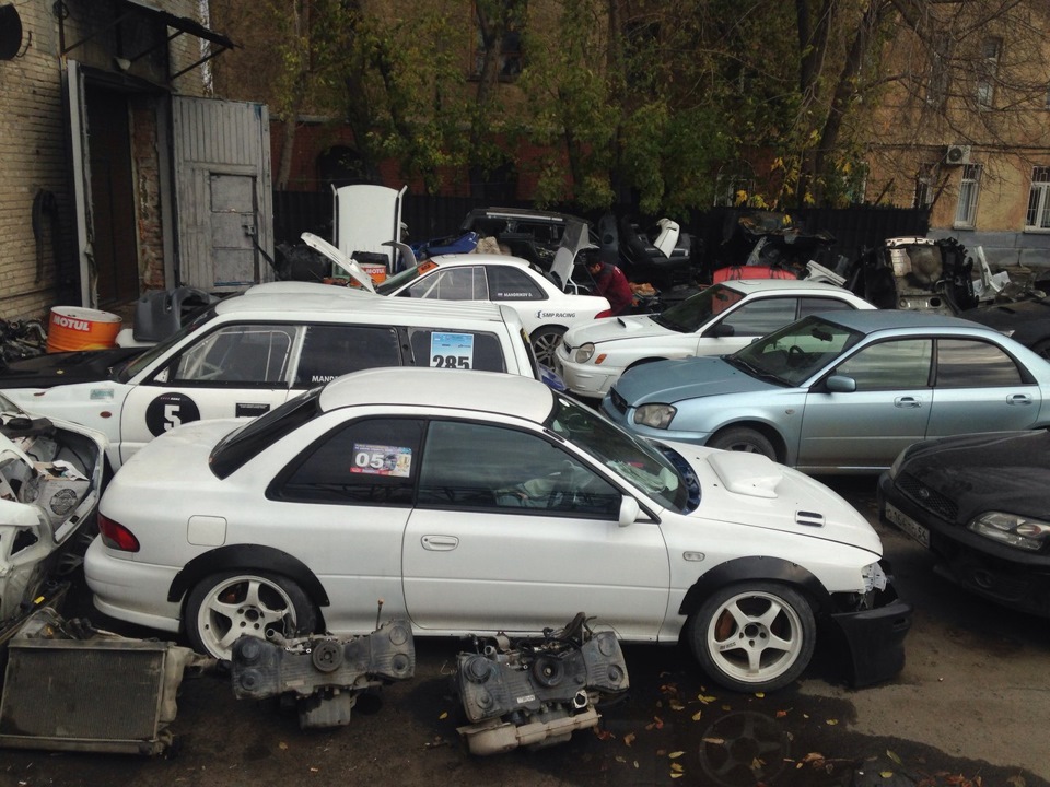 Фото в бортжурнале Subaru Impreza WRX STI (GC)