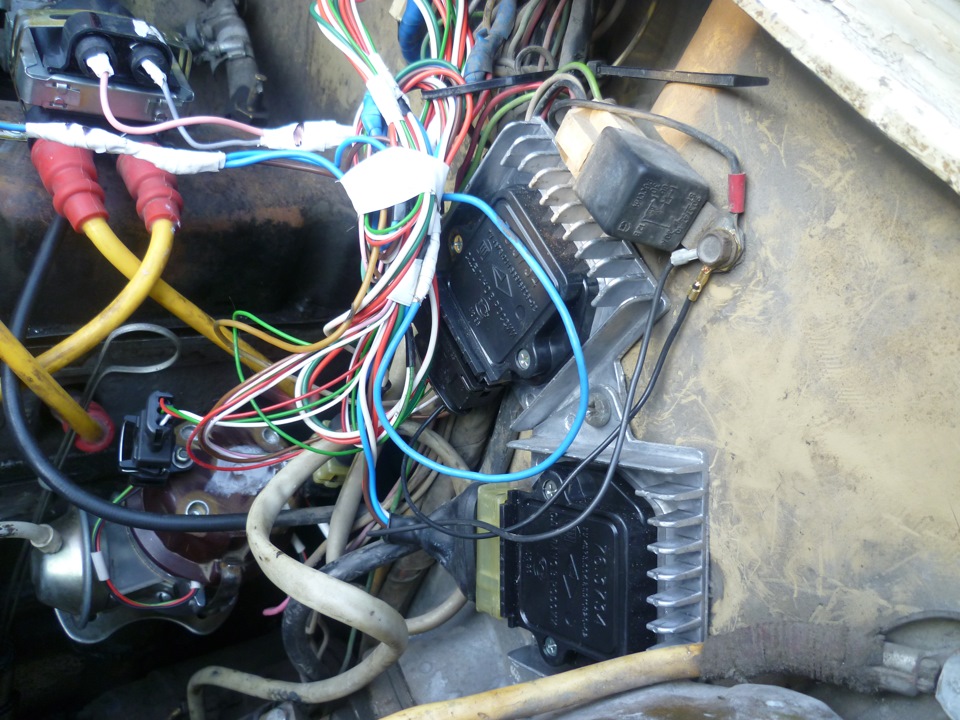 установил подводное зажигание — УАЗ 31514, 3 л, 1995 года | электроника ...