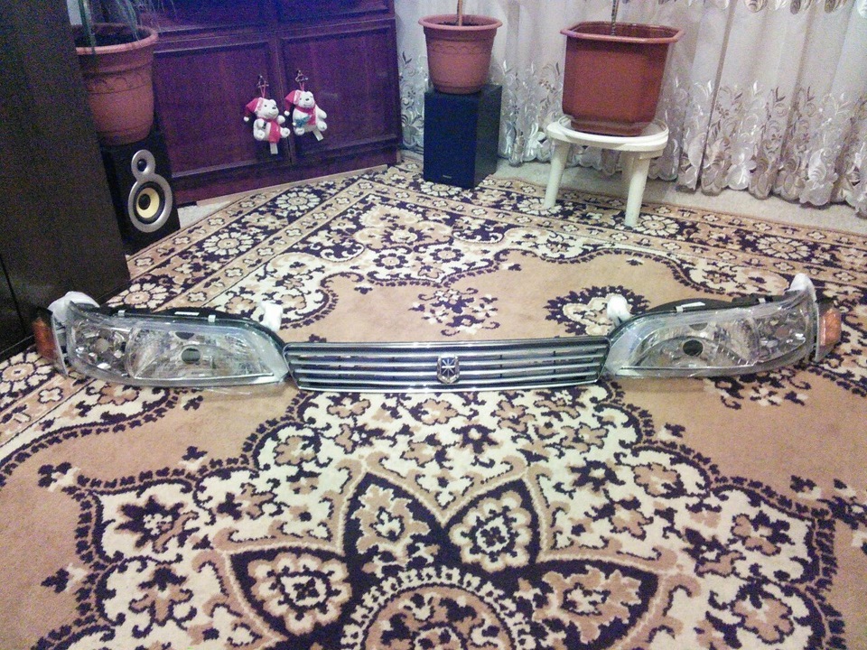 Купил фары под линзы и ксенон) — Toyota Mark II (90), 2 л, 1993 года ...