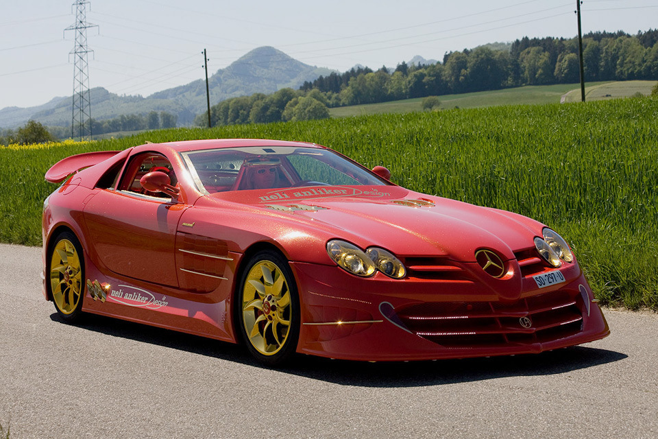 SLR MCLAREN Р·РѕР»РѕС‚РѕР№