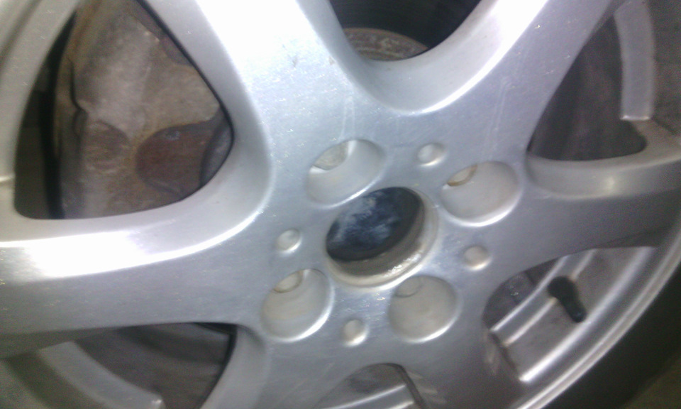 Колпачек литого диска своими руками. — Lada Гранта, 1,6 л, 2012 года ...