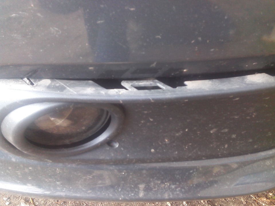 Противотуманки — Volkswagen Polo Sedan, 1,6 л, 2011 года | своими ...