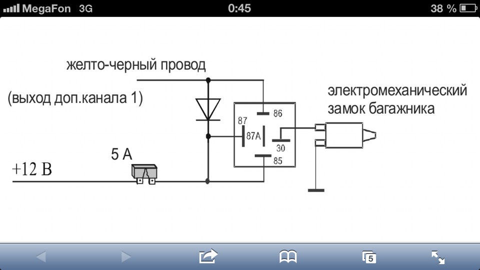 Перестал открываться багажник с брелка starline