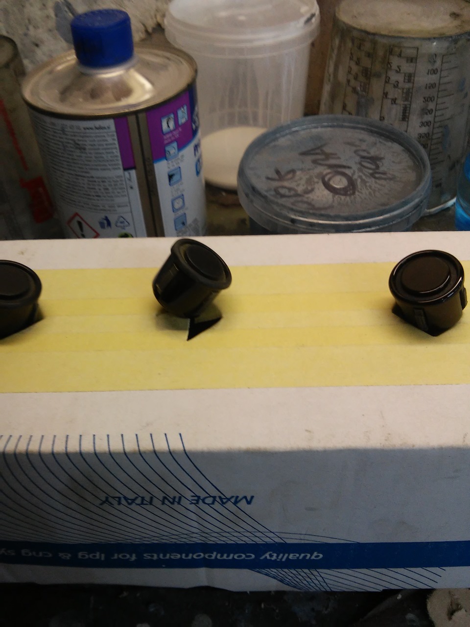 Установка парктроников (покраска) — Ford Focus II Hatchback, 1,6 л ...