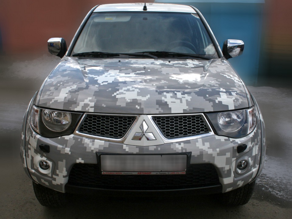 mitsubishi l200 камуфляж