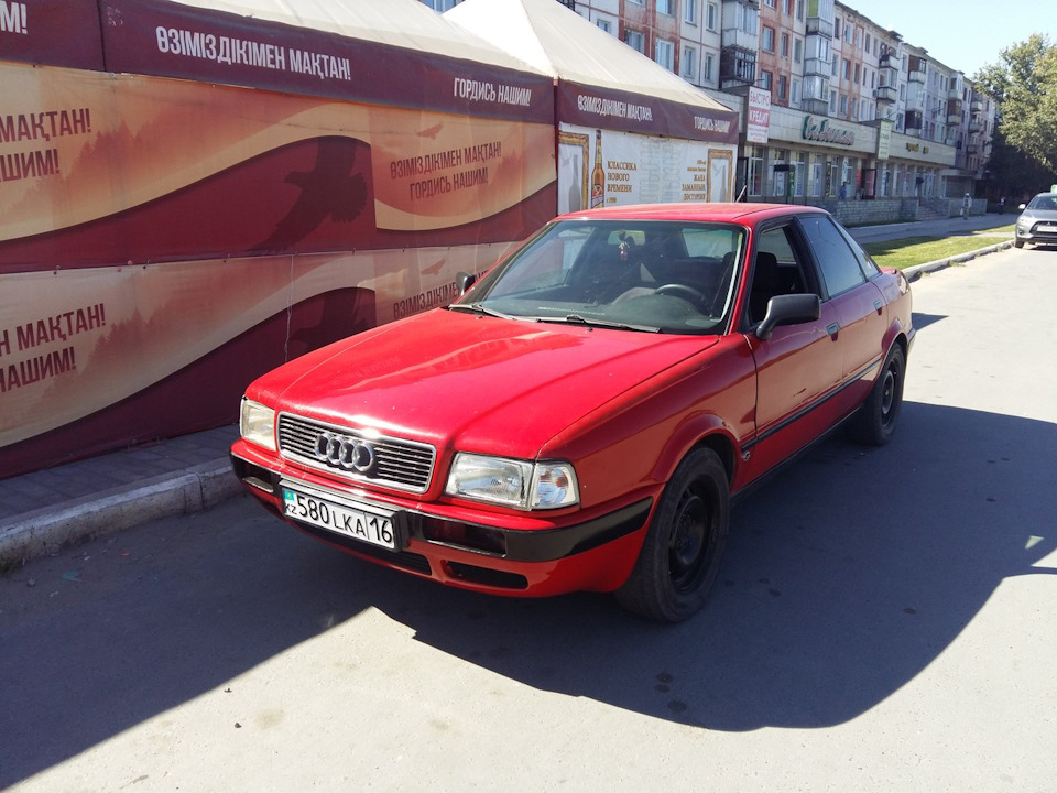Кубинка получила новый бампер! — Audi 80 (B4), 2 л, 1992 года ...