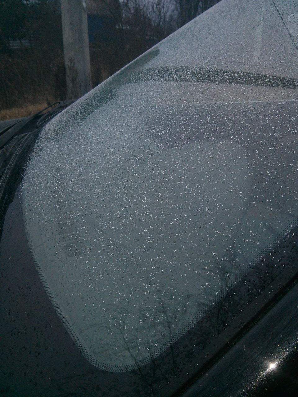 Замена лобового стекла — Hyundai Accent (3G), 1,5 л, 2006 года ...