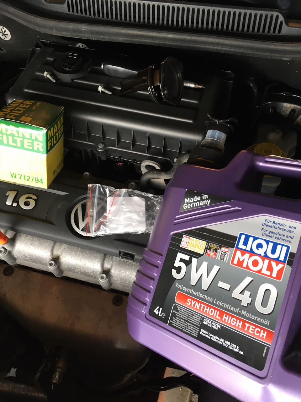 Очередное ТО. Стук поршневой — Volkswagen Polo Sedan, 1,6 л, 2013 года ...