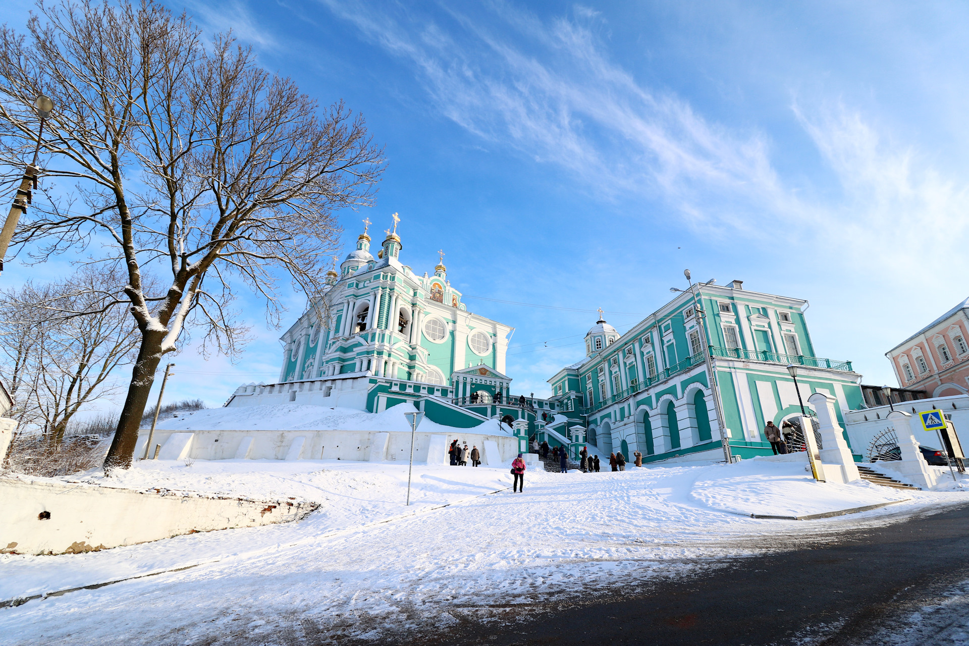 Несвиж Белоруссия зима