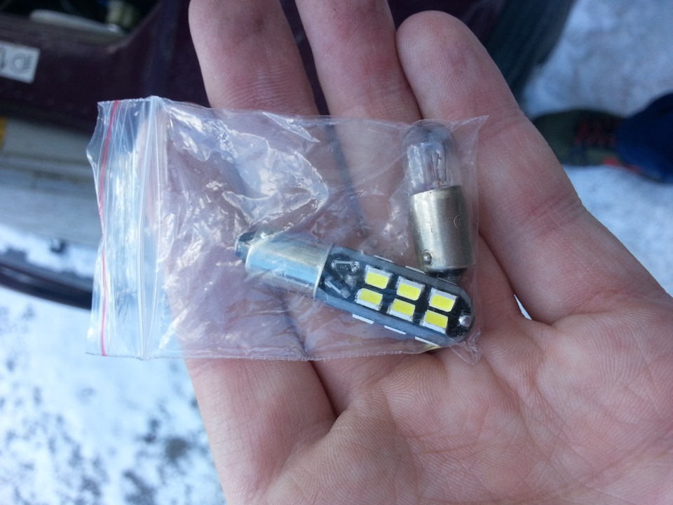 Светодиодные габариты — ИЖ 2126, 1,6 л, 2002 года | тюнинг | DRIVE2