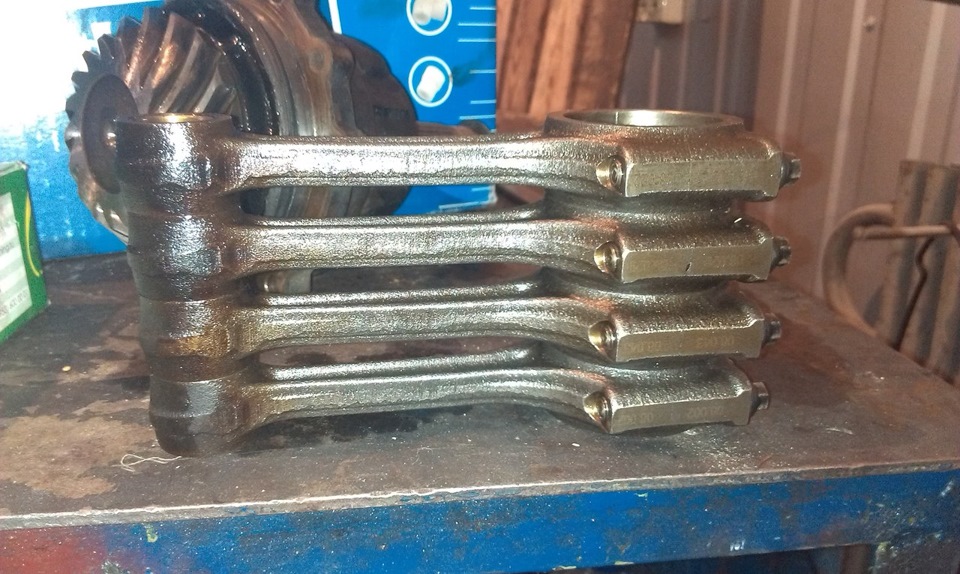 Доработка шатунов под новые поршни СТИ (под H-образник) — Lada 21083, 1 ...