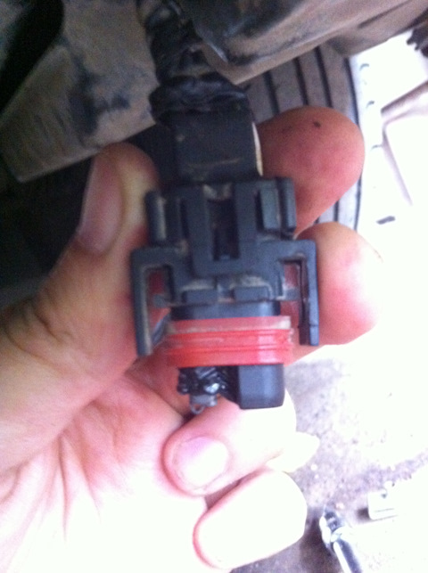 Провод с фишкой для ПТФ — Chevrolet Aveo Sedan (2G), 1,6 л, 2012 года ...