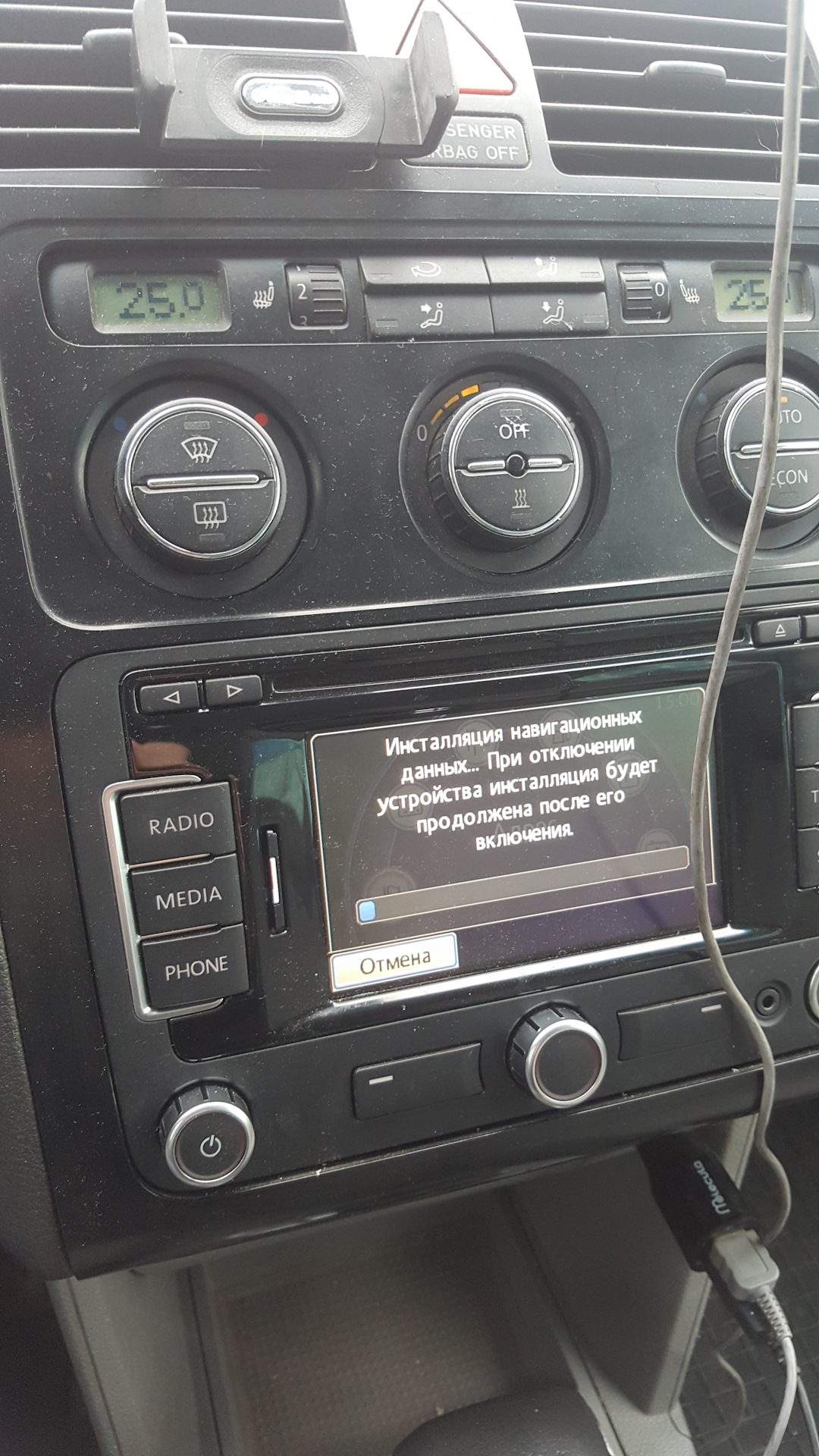 Обновление карт RNS-315 — Volkswagen Touran (1G), 2 л, 2004 года ...