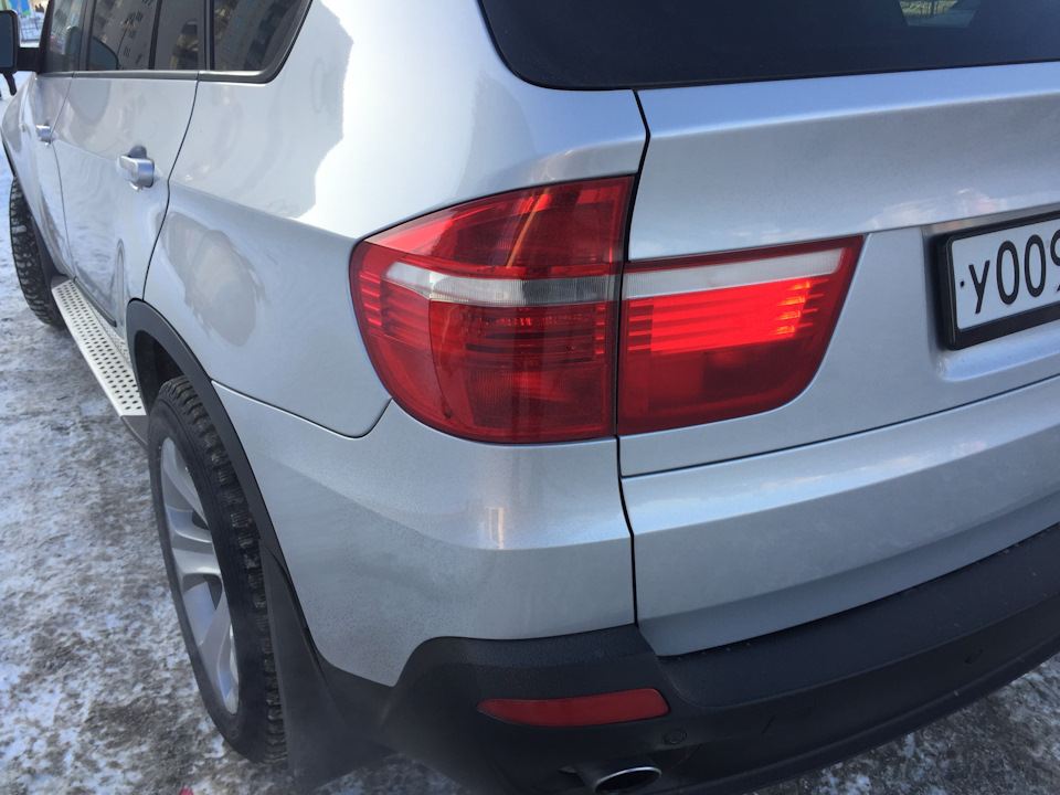 Задние фонари в крылья — BMW X5 (E70), 3 л, 2008 года | своими руками ...