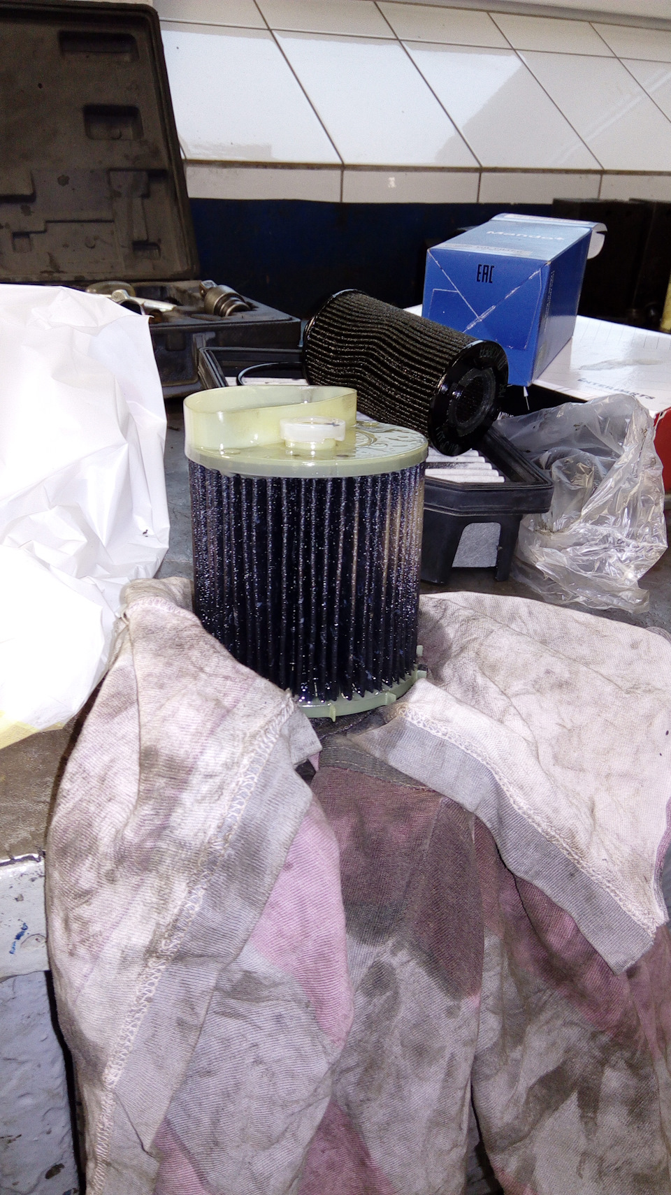 Сразу после покупки — ТО дизеля — SsangYong Actyon (2G), 2 л, 2011 года ...