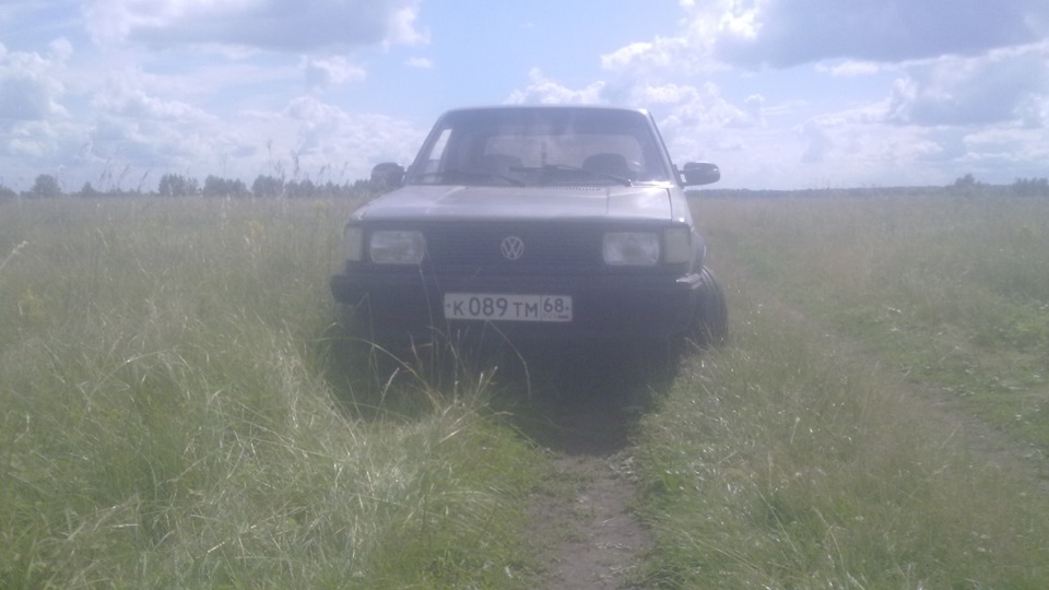 Volkswagen Jetta I 1.6 бензиновый 1980 | серо-зеленый металлик на DRIVE2