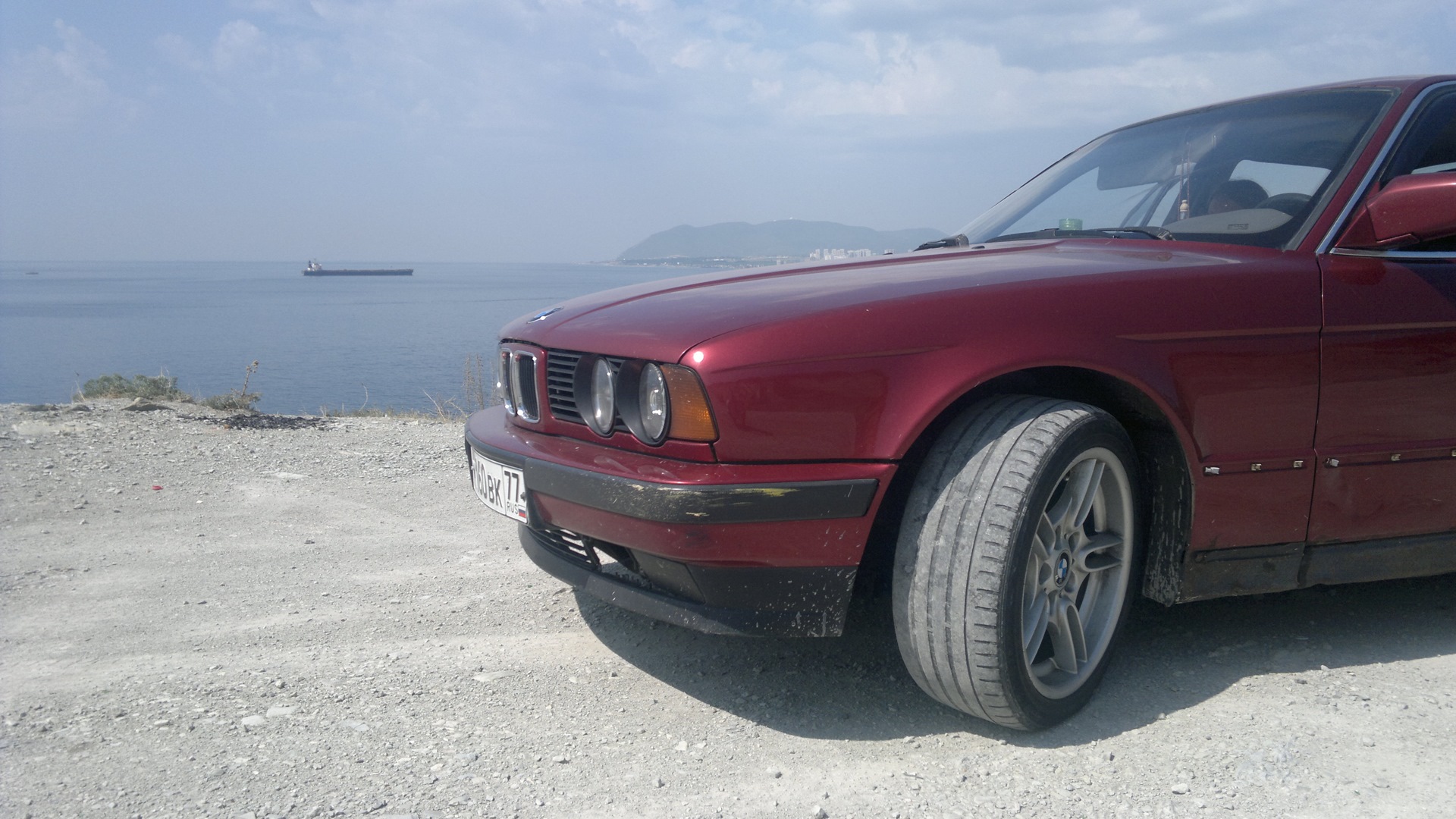 BMW e34 Calypsorot