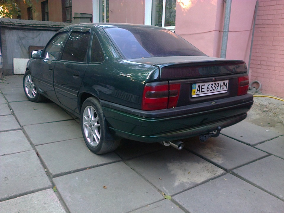 Глушитель RUD — Opel Vectra A, 2 л, 1994 года | запчасти | DRIVE2