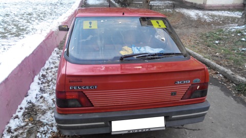 peugeot 309 подкрылки