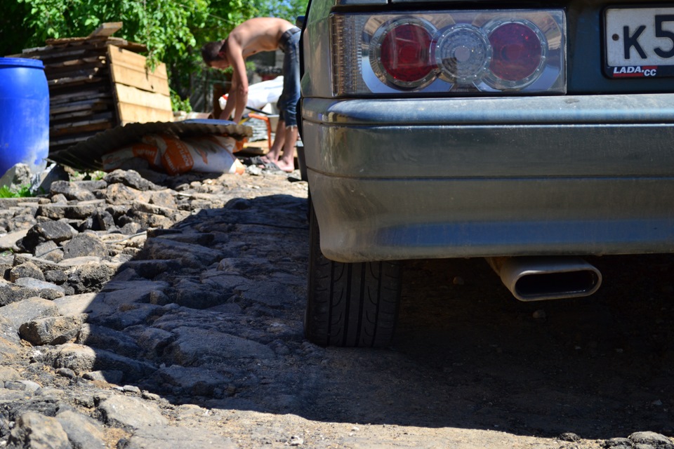 Развал задних колес "-3гр" — Lada 2113, 1,6 л, 2011 года | тюнинг | DRIVE2
