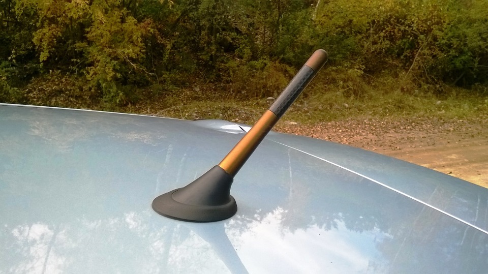 Китайская короткая антенна — Mazda 3 (1G) BK, 2 л, 2006 года ...
