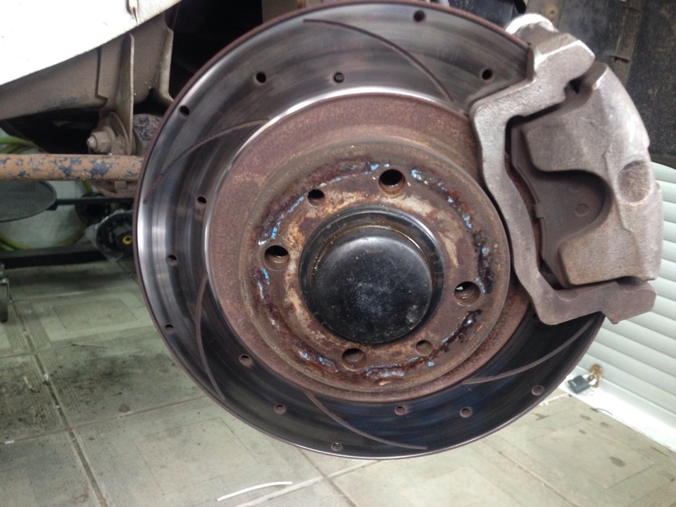 Проточка тормозных дисков PRO-CUT! — Lada Приора седан, 1,6 л, 2010 ...